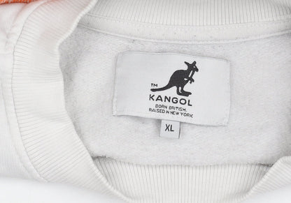 Mens UK Size XL Kangol White Pullover Sweatshirt
