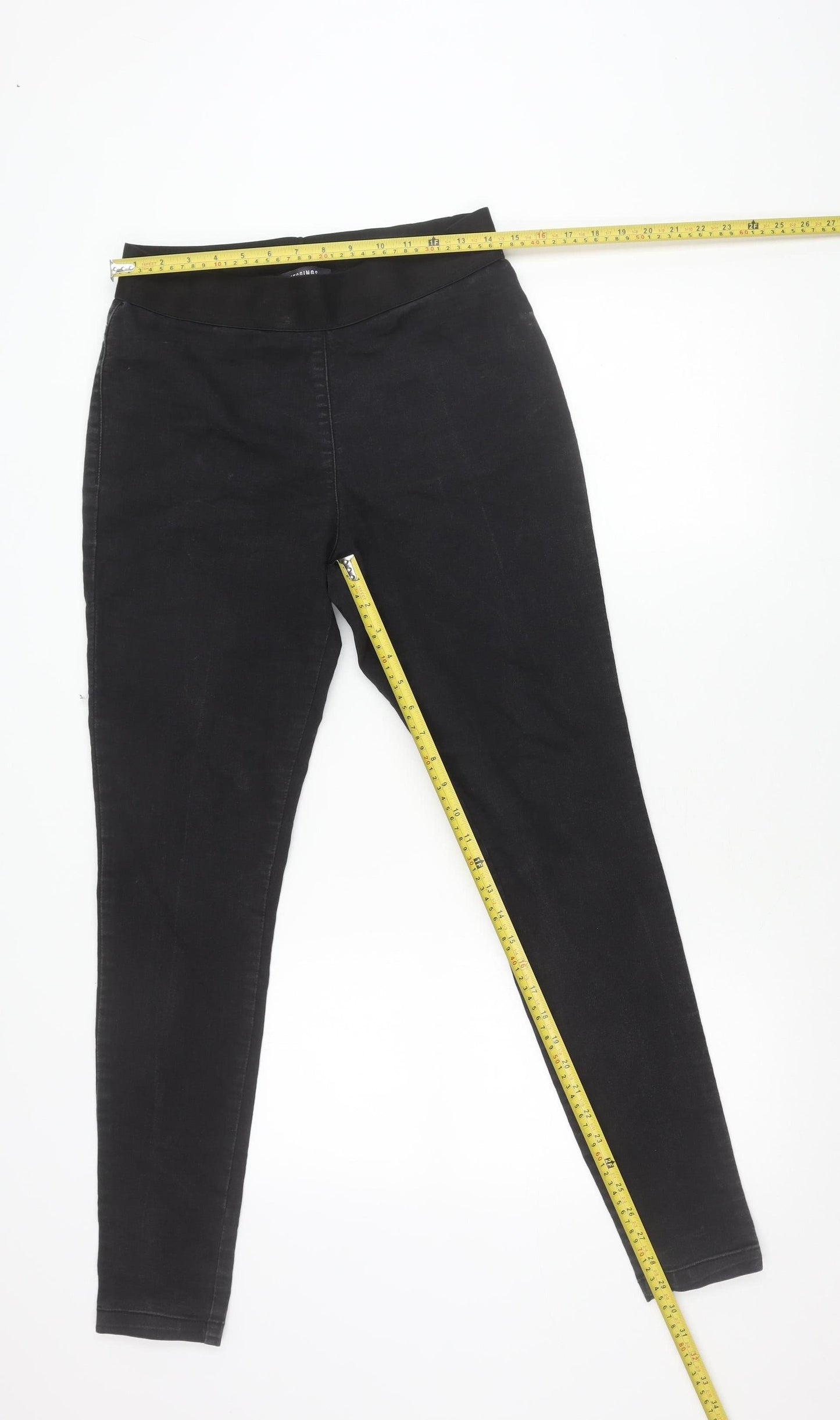 Womens UK Size 12 Marks and Spencer Slim Fit Skinny Black Jeans