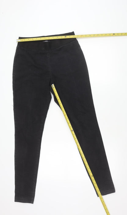Womens UK Size 12 Marks and Spencer Slim Fit Skinny Black Jeans