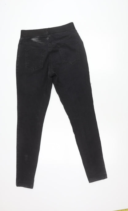 Womens UK Size 12 Marks and Spencer Slim Fit Skinny Black Jeans