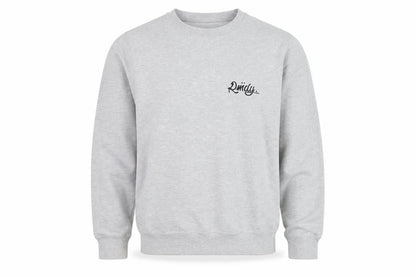RMDY Men’s Grey Small Crew Neck Logo Sweatshirt Pullover