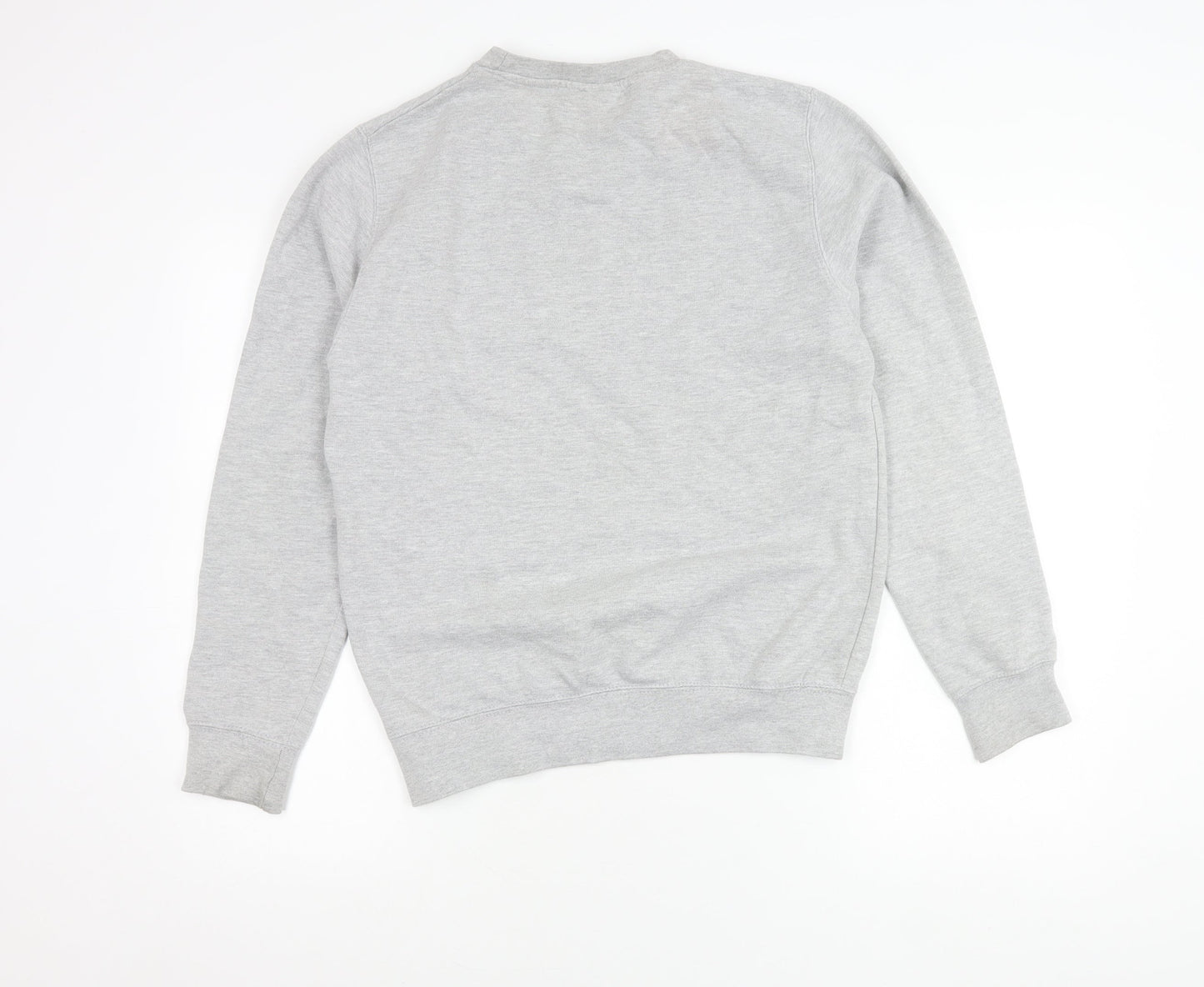 RMDY Men’s Grey Small Crew Neck Logo Sweatshirt Pullover