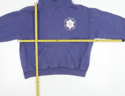 Teens UK Size 12 Pull&Bear Blue Pullover Hoodie