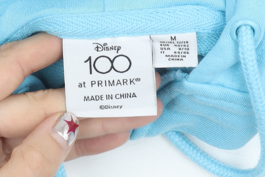 Disney Primark Women’s Blue Stitch Hoodie Jacket Size 12