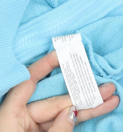 Disney Primark Women’s Blue Stitch Hoodie Jacket Size 12