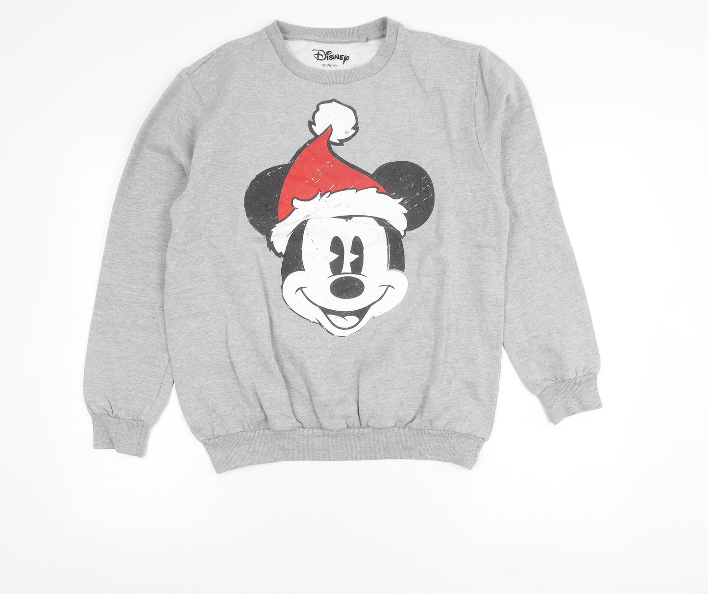 Womens UK Size 12 Disney Grey Pullover Sweatshirt