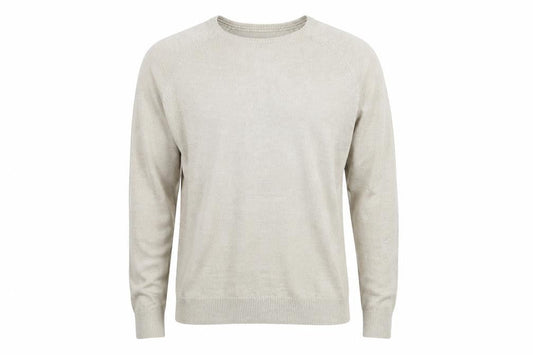 Mens UK Size M BHS Beige Pullover Jumper