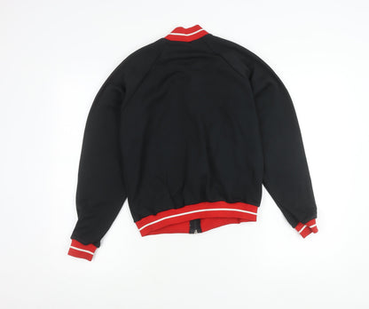 Mens UK Size XS Marks and Spencer Black Varsity Jacket
