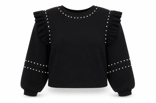 Womens UK Size M Zara Black Pullover Jumper