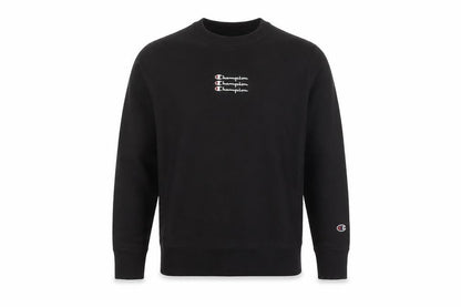 Mens UK Size S Champion Black Pullover Sweatshirt