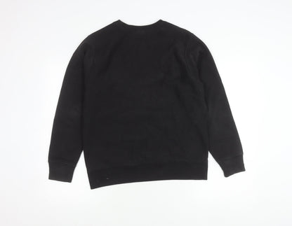 Mens UK Size S Champion Black Pullover Sweatshirt