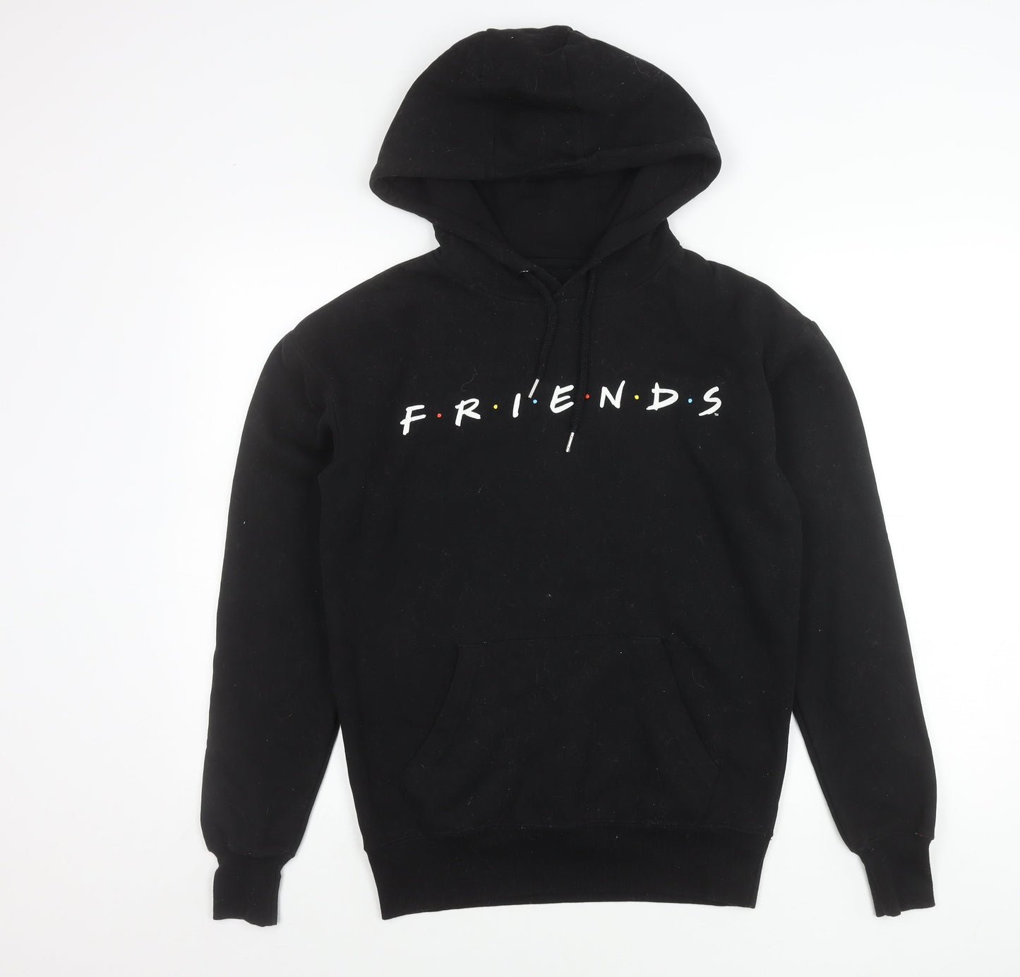 Primark Women’s Black Friends Hoodie S Pullover Casual TV Logo