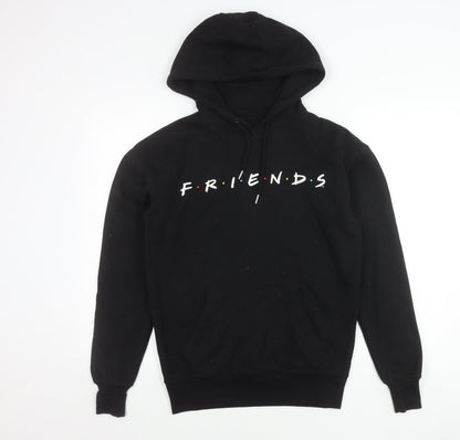 Primark Women’s Black Friends Hoodie S Pullover Casual TV Logo