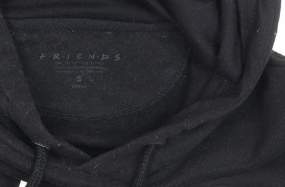 Primark Women’s Black Friends Hoodie S Pullover Casual TV Logo