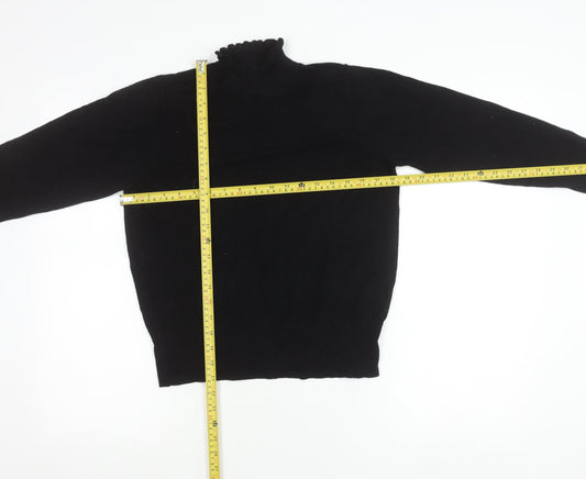 Womens UK Size 16 River Island Black Pullover Jumper