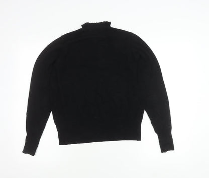 Womens UK Size 16 River Island Black Pullover Jumper