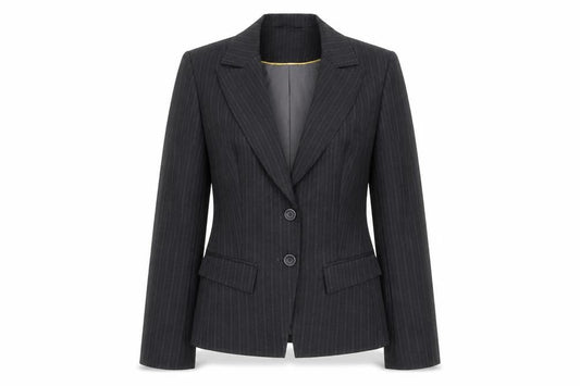 Womens UK Size 10 George Regular Black Suit Jacket