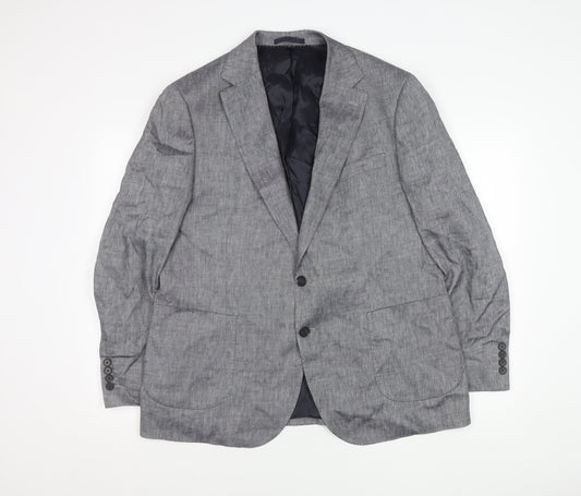 Mens UK Size 44 Marks and Spencer Regular Grey Suit Jacket