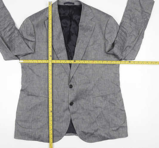 Mens UK Size 44 Marks and Spencer Regular Grey Suit Jacket