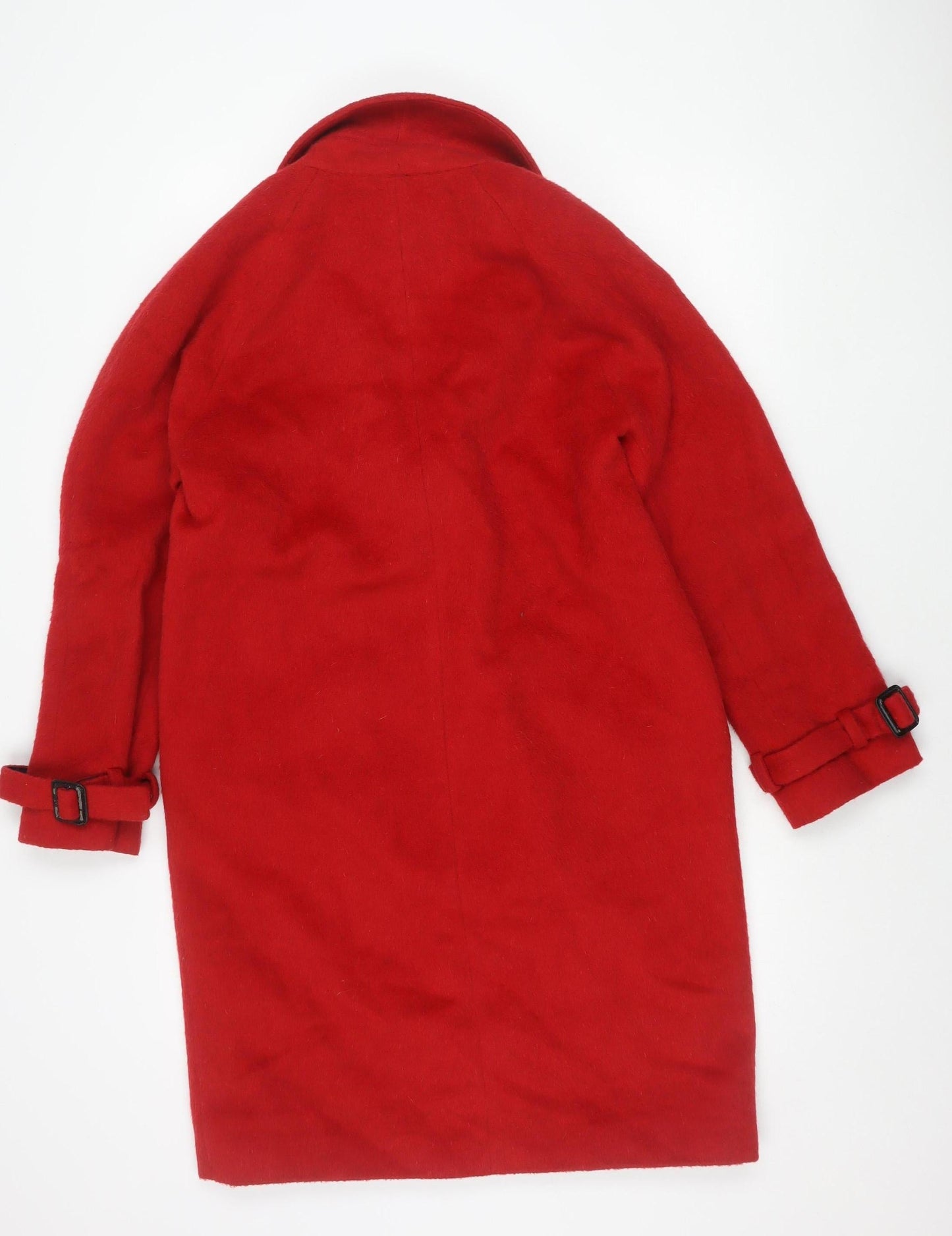 Womens UK Size 10 ASOS Red Overcoat