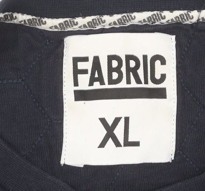 Mens UK Size XL Fabric Blue Pullover Sweatshirt