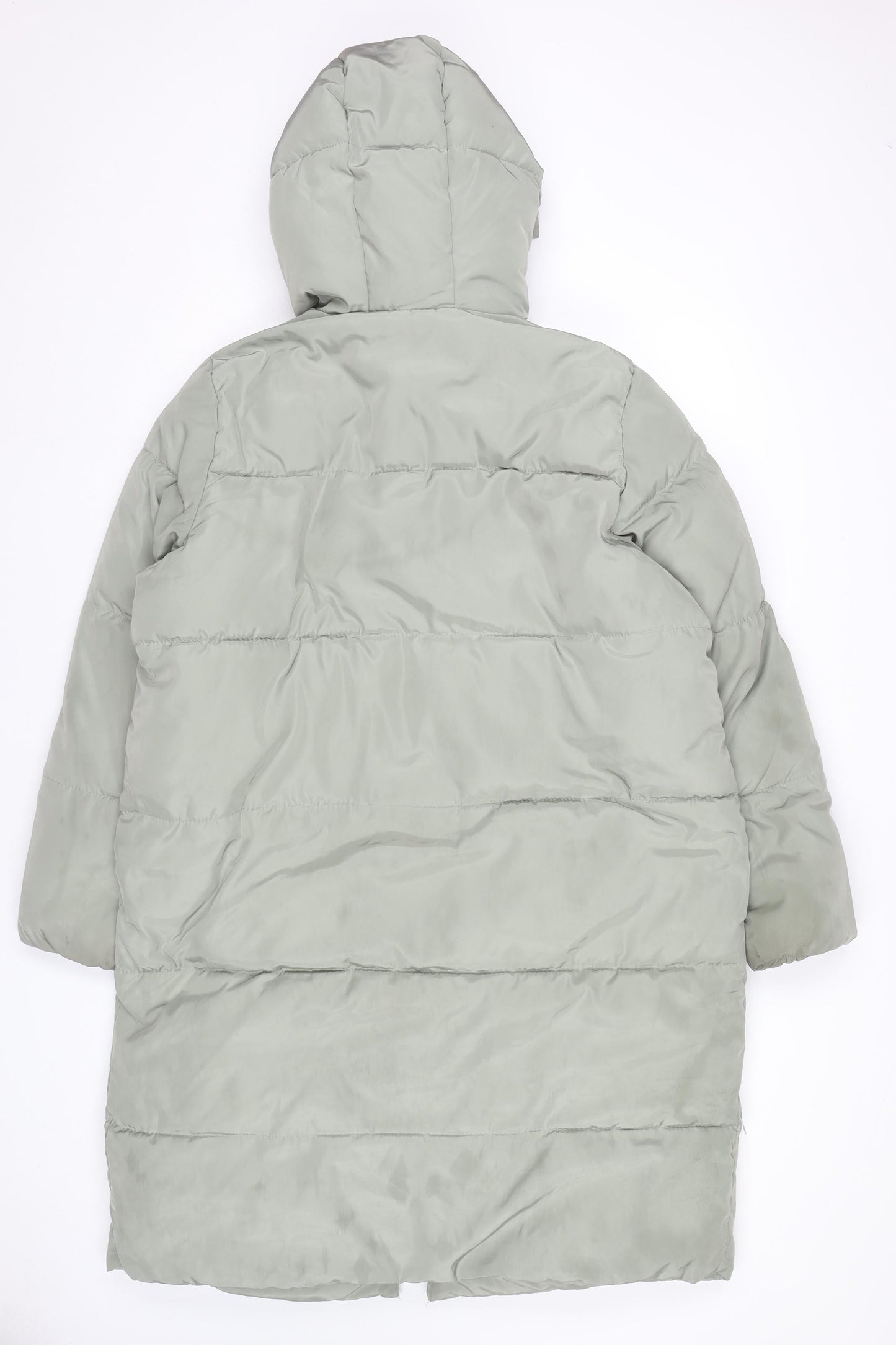 Womens UK Size 8 H&M Grey Puffer Jacket
