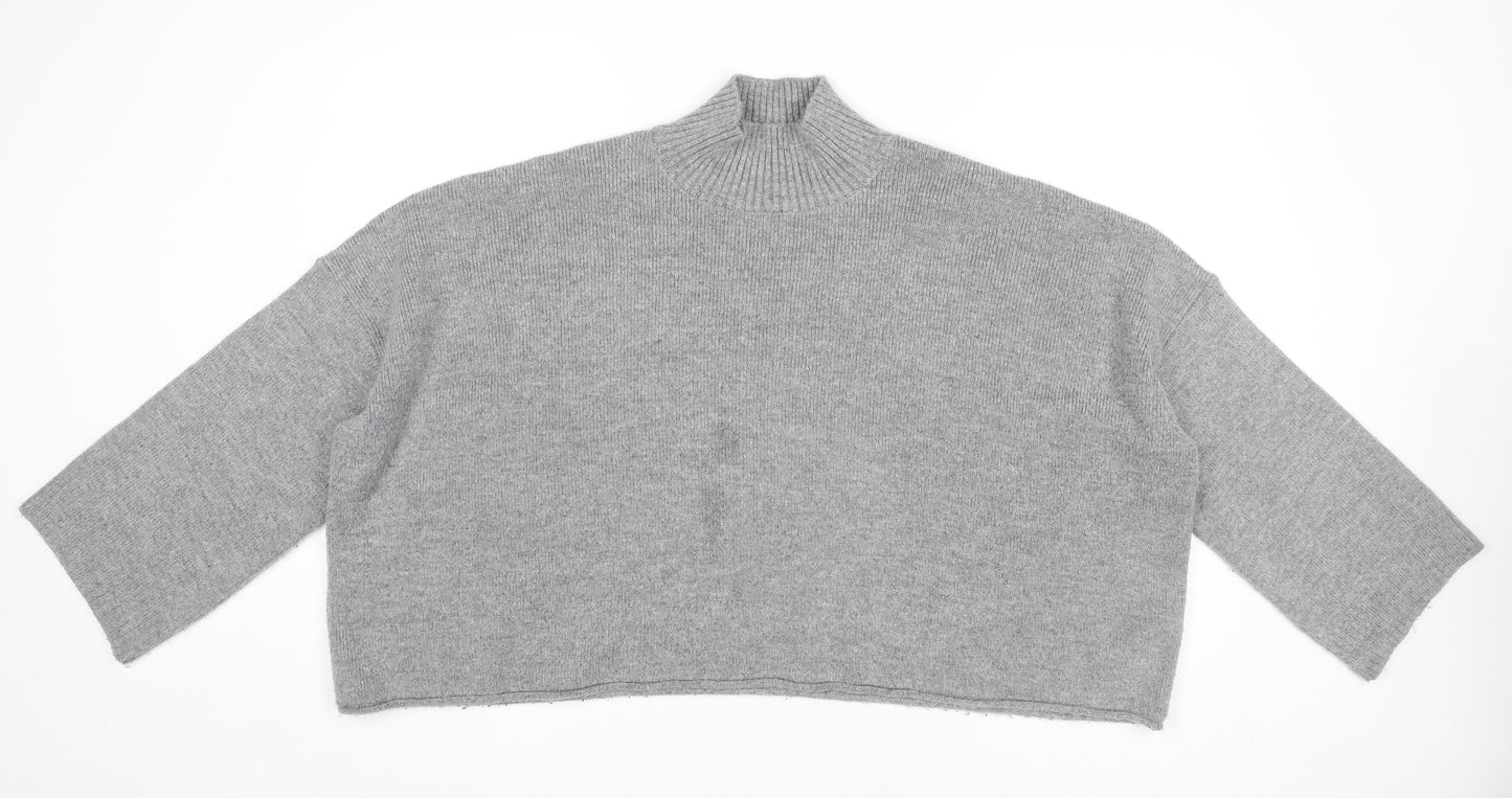 Womens UK Size 18 Marks and Spencer Grey Pullover Jumper