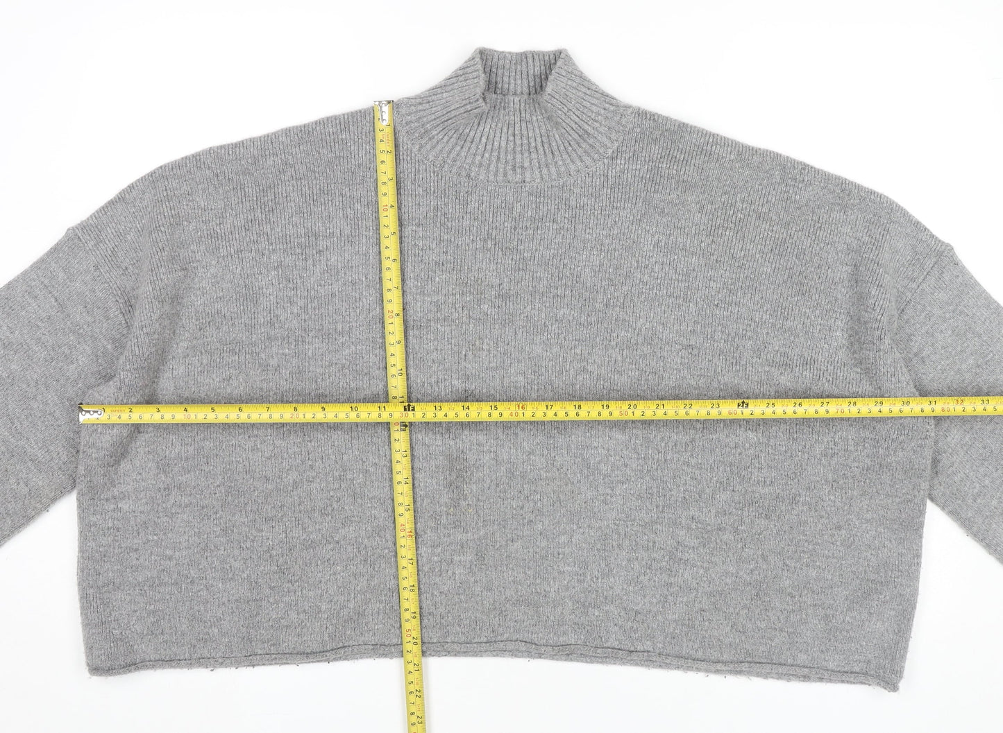 Womens UK Size 18 Marks and Spencer Grey Pullover Jumper