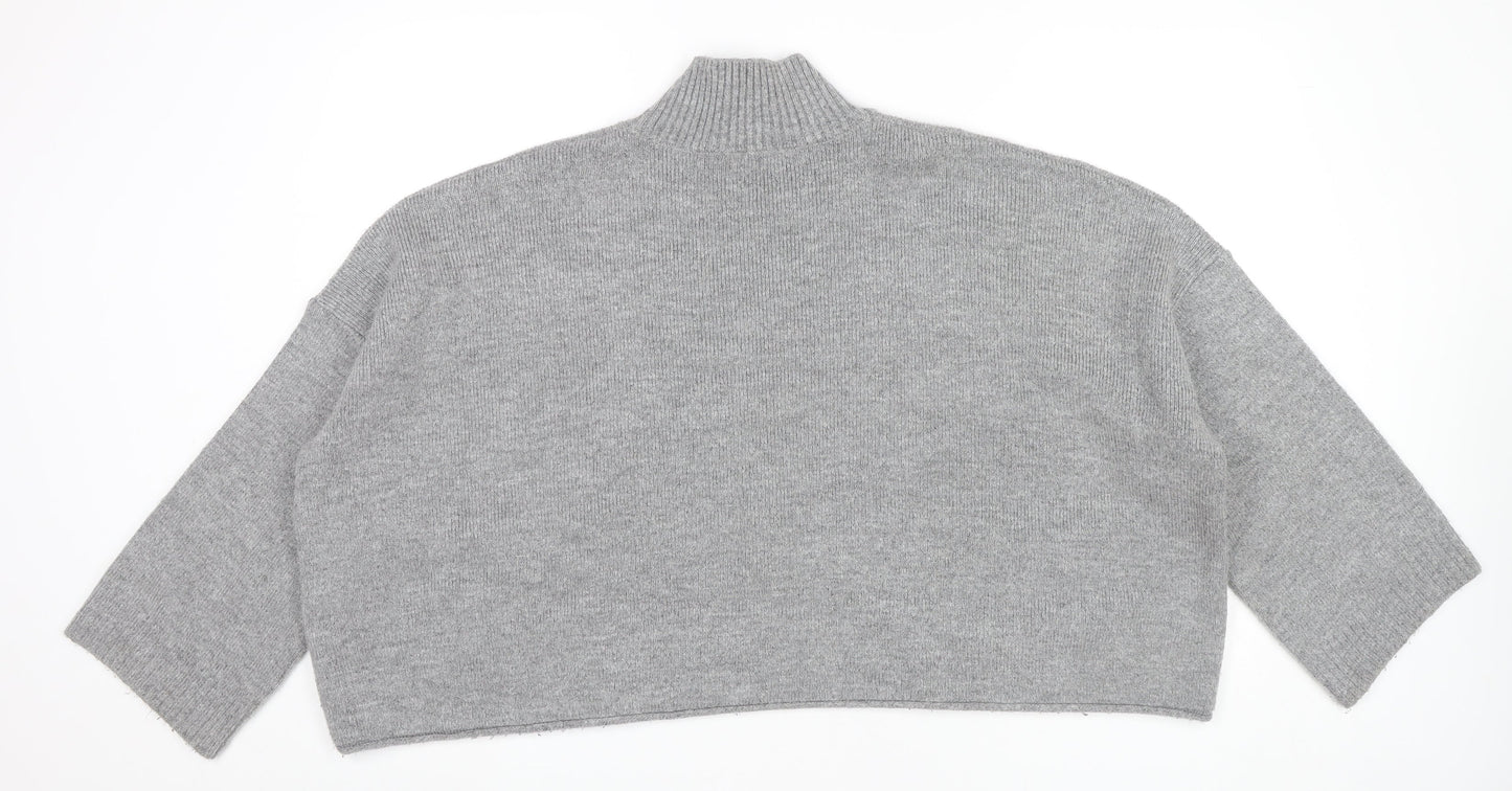 Womens UK Size 18 Marks and Spencer Grey Pullover Jumper