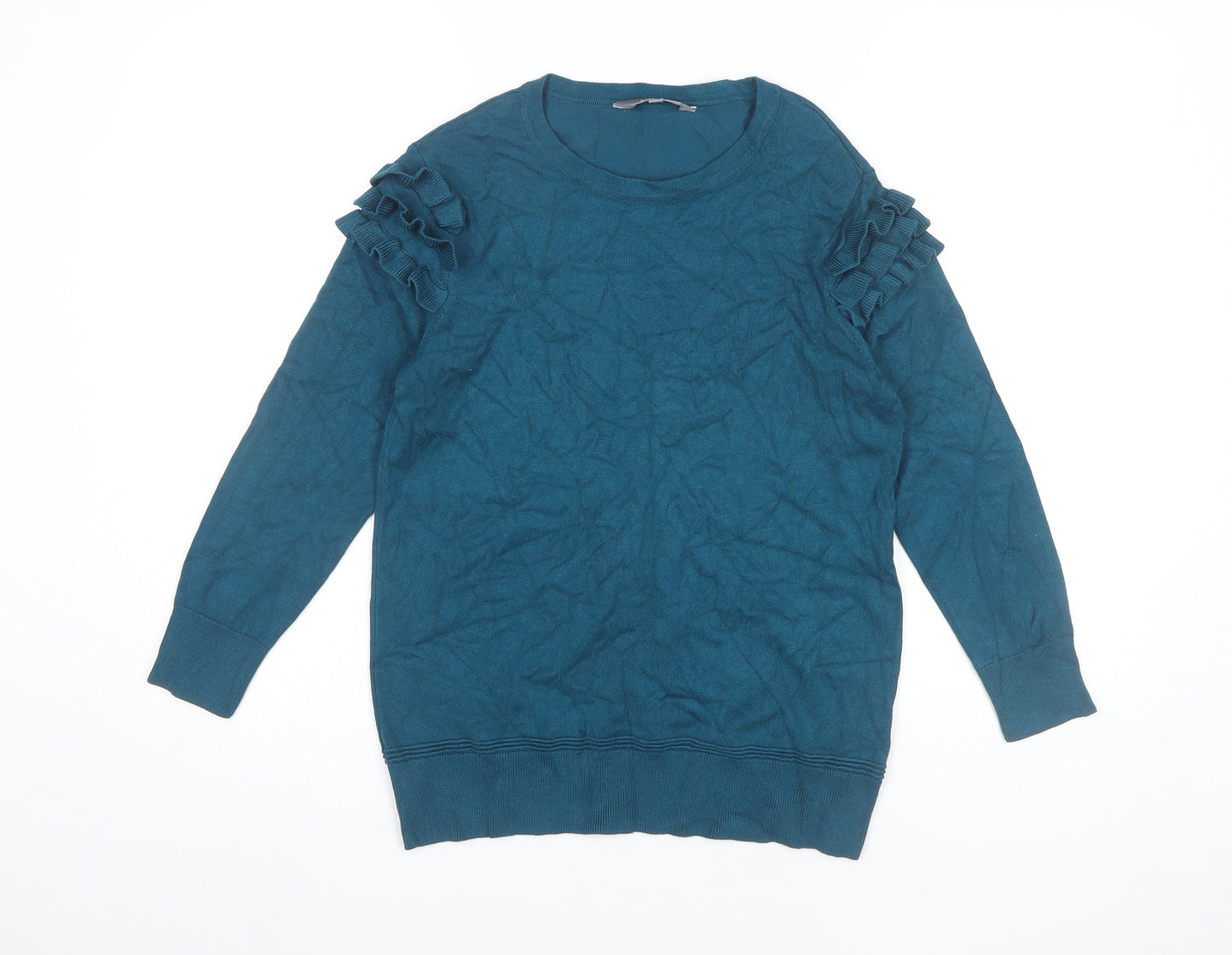 Womens UK Size 10 Principles Blue Pullover Jumper
