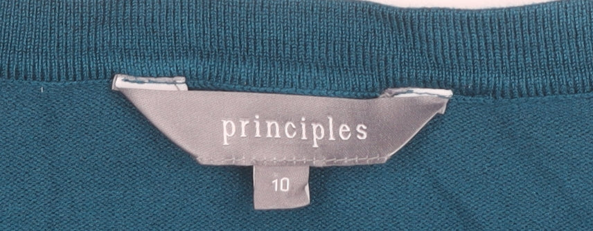 Womens UK Size 10 Principles Blue Pullover Jumper