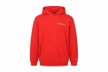 Mens UK Size L Champion Red Pullover Hoodie