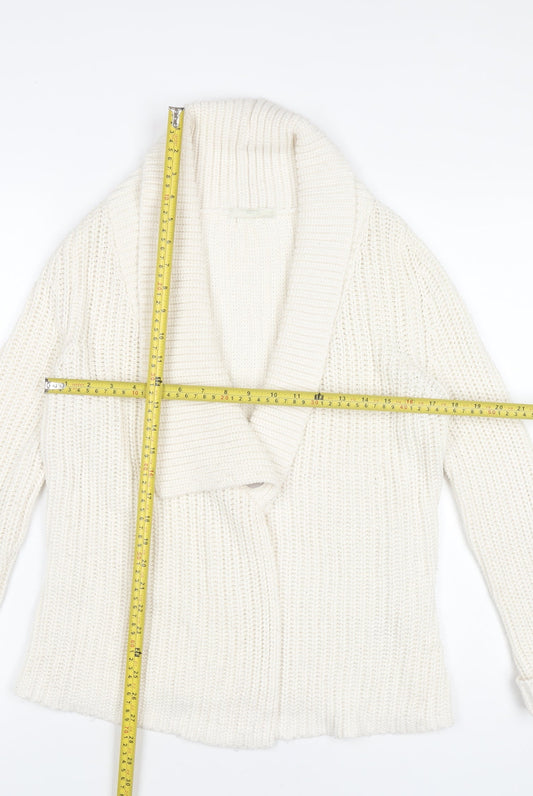Womens UK Size 8 Marks and Spencer Ivory Cardigan Jumper