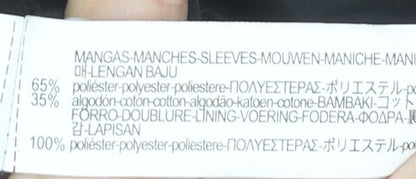 Zara Man Men's Black 2XL Quilted Puffer Jacket Full Zip