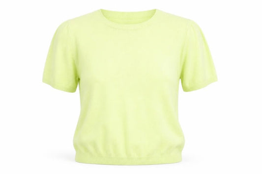 Womens UK Size 14 Marks and Spencer Green Basic T-Shirt
