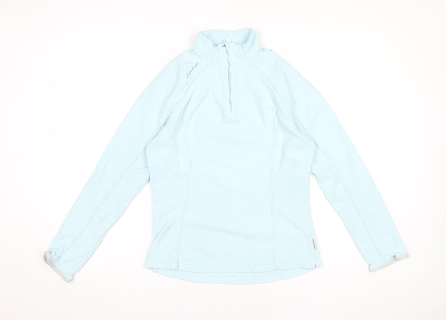 Decathlon Women’s Blue Fleece Sweatshirt Size M 1/4 Zip Pullover