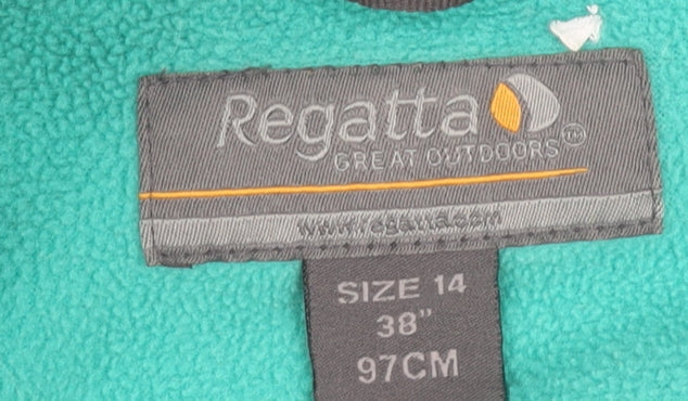 Womens UK Size 14 Regatta Green Basic Jacket