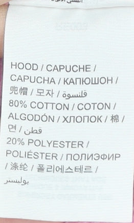 Superdry Women’s Pink Pullover Hoodie Size S Logo Hooded Sweatshirt