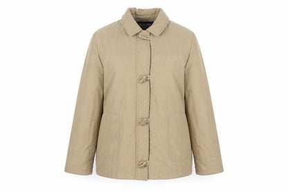 Womens UK Size 22 EWM Beige Overcoat