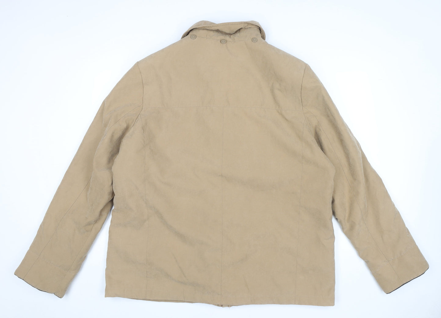 Womens UK Size 22 EWM Beige Overcoat