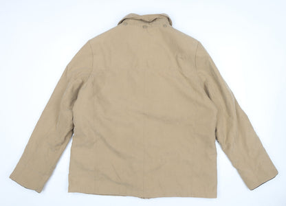 Womens UK Size 22 EWM Beige Overcoat