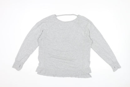Sweaty Betty Women’s Grey XS Pullover Sweatshirt Cotton Modal Blend