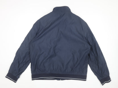 Mens UK Size XL Marks and Spencer Blue Basic Jacket