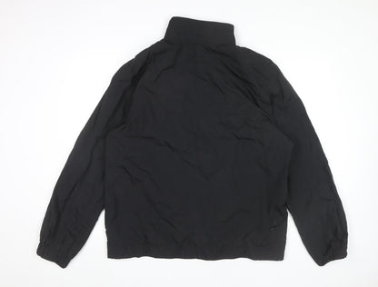 EASY Men’s Black XL Windbreaker Jacket Lightweight Full Zip