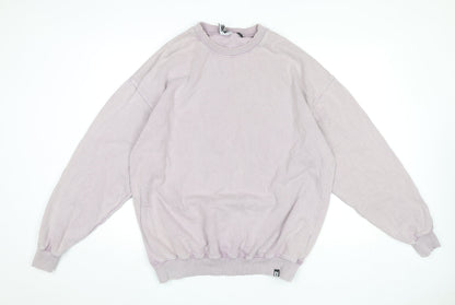 Mens UK Size M Reclaimed Vintage Purple Pullover Sweatshirt