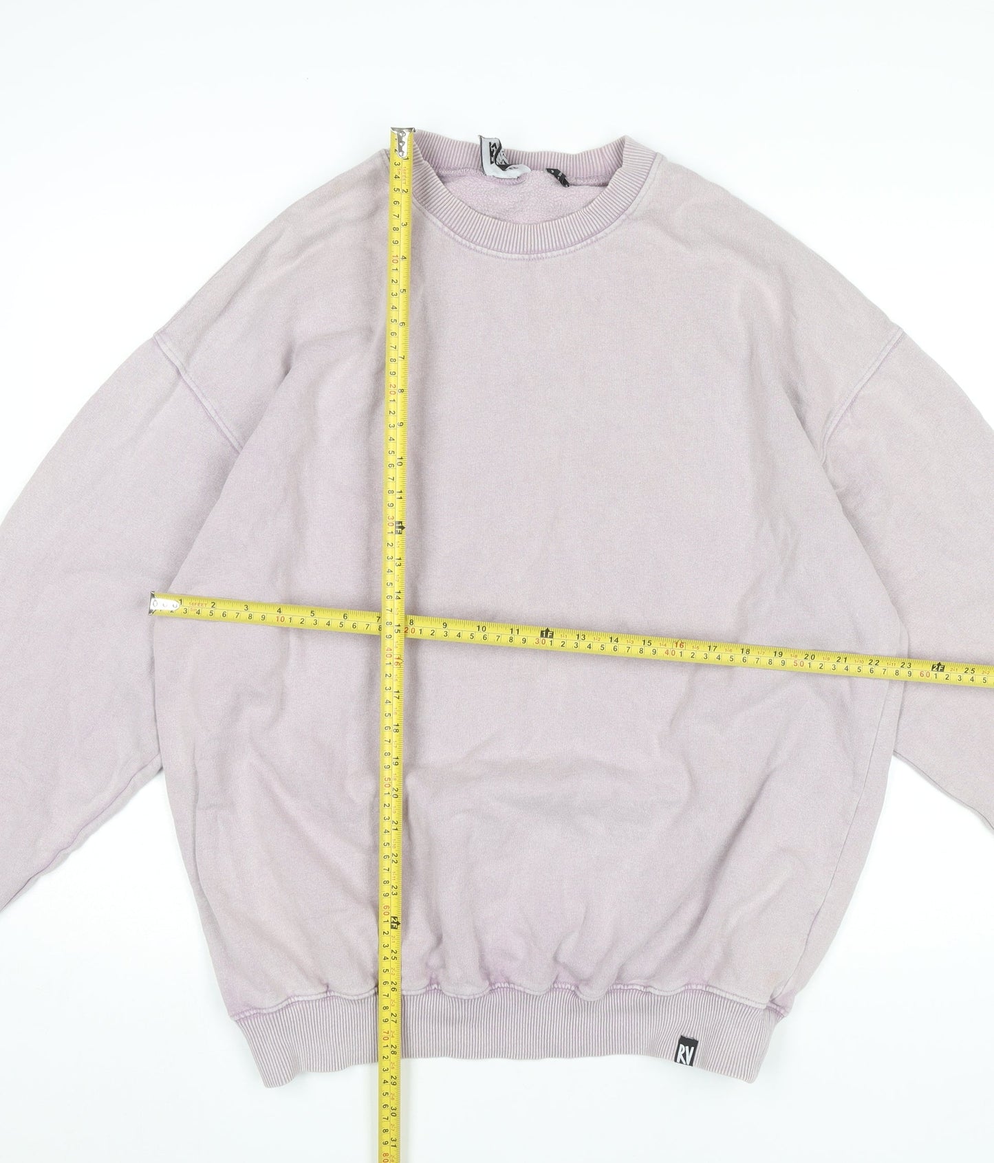 Mens UK Size M Reclaimed Vintage Purple Pullover Sweatshirt
