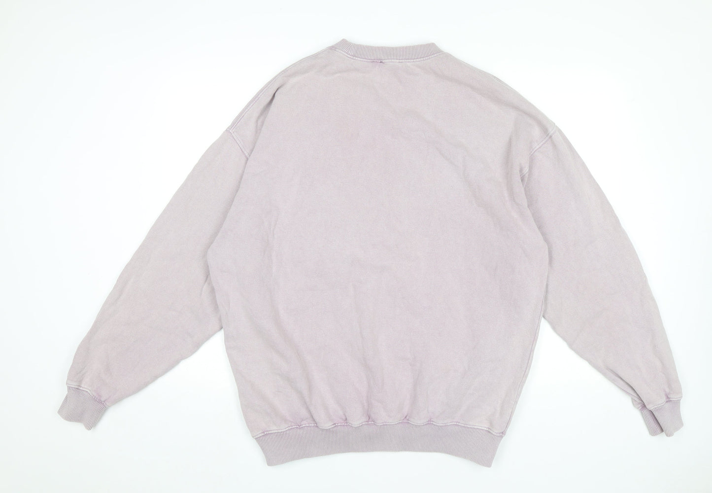 Mens UK Size M Reclaimed Vintage Purple Pullover Sweatshirt