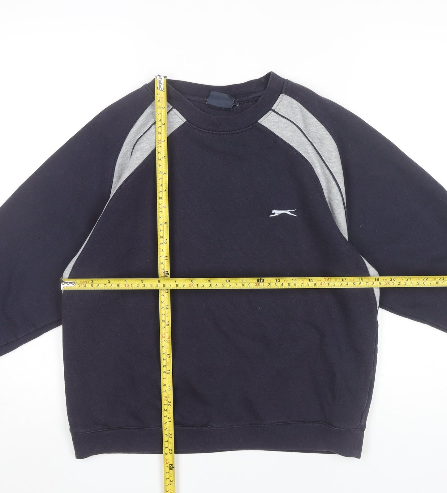 Mens UK Size M Slazenger Black Pullover Sweatshirt