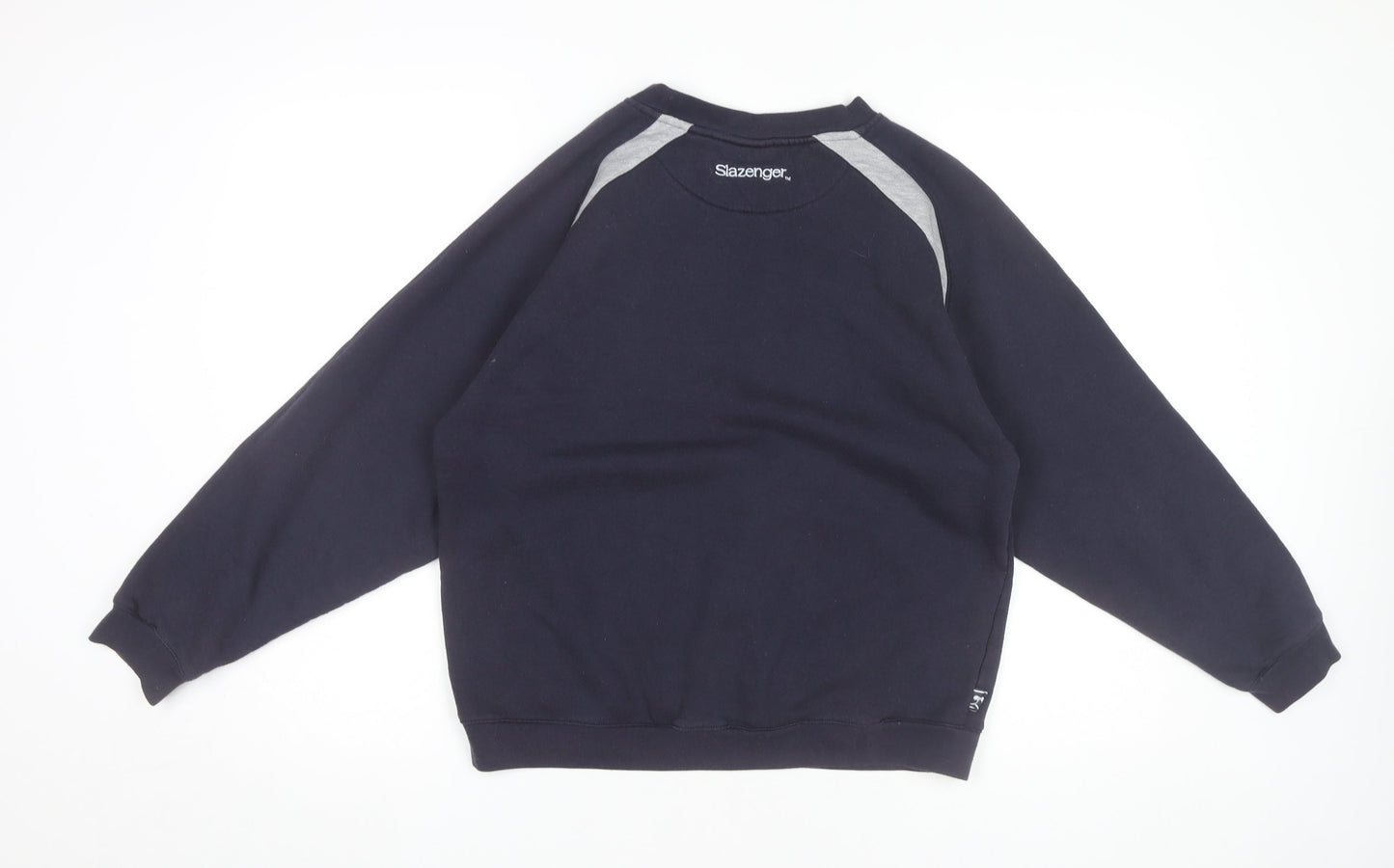 Mens UK Size M Slazenger Black Pullover Sweatshirt