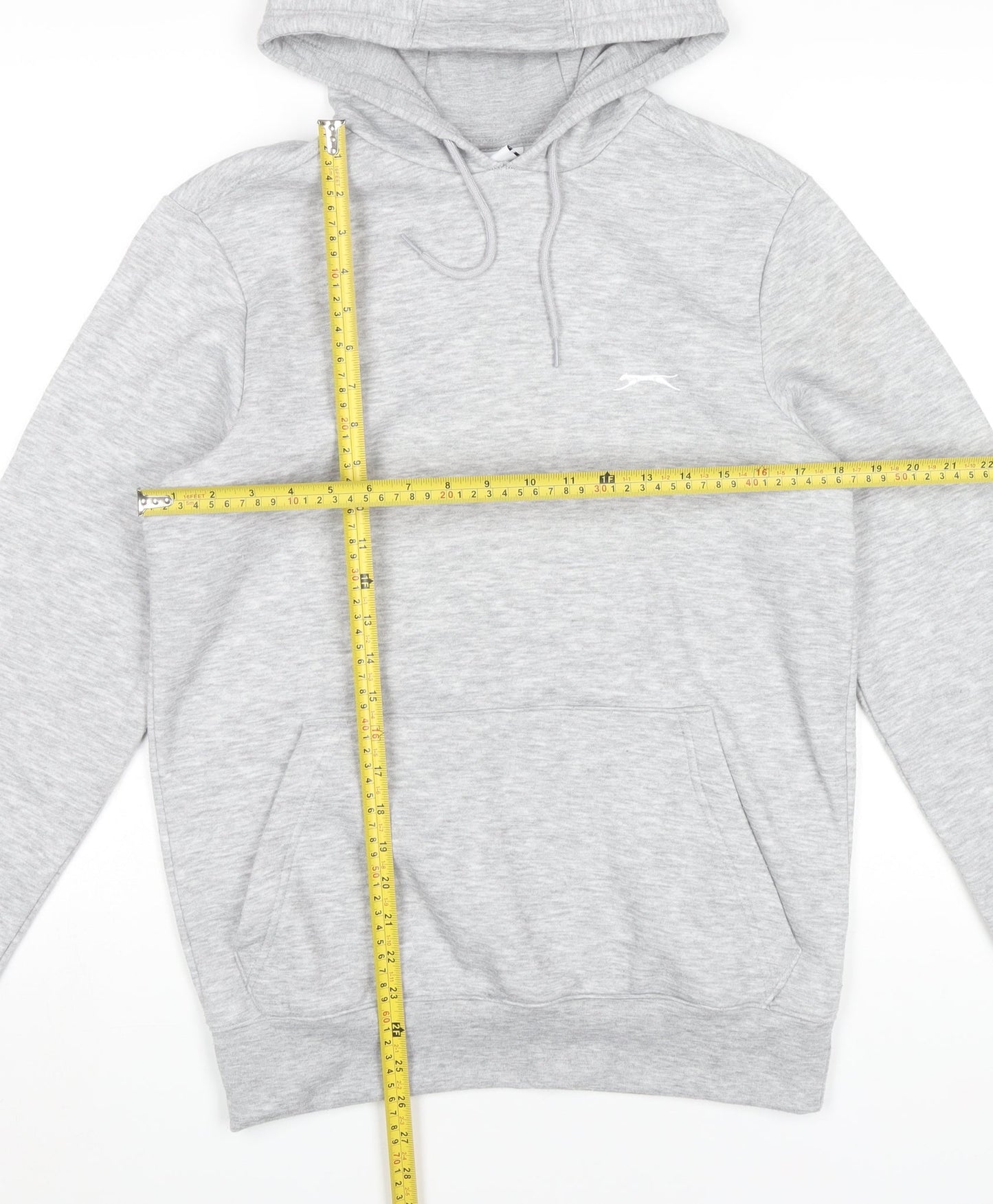 Slazenger Women’s Grey Pullover Hoodie XS Regular Fit